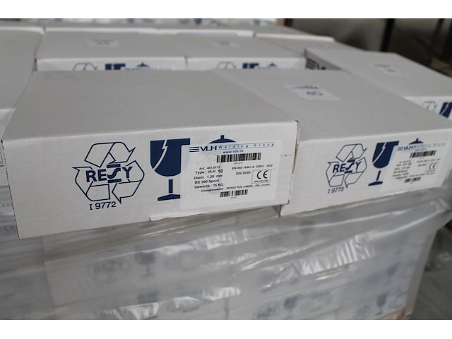 72 dozen lasdraad vlh 10, diameter 1.20 mm, bs 300 spool op pallet. - afbeelding 2 van  2