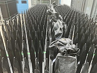 72 meter spijlen hekwerk / omheining hekwerk - afbeelding 3 van  5