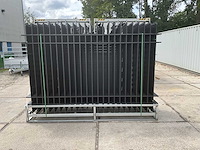 72 meter spijlen hekwerk / omheining hekwerk - afbeelding 1 van  2
