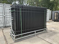 72 meter spijlen hekwerk / omheining hekwerk - afbeelding 1 van  4