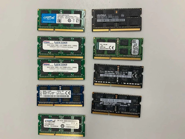 72gb(9x 8gb) ddr3 so-dimm memory - afbeelding 1 van  1