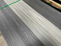 72x composiet vlonderplank antraciet / licht grijs massief - 400x18x2 cm - 53,2 m2 - afbeelding 3 van  3