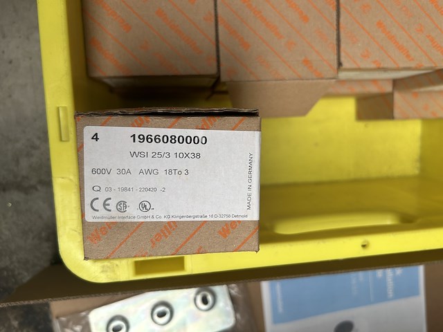 72x zekeringhouder weidmüller - afbeelding 4 van  5