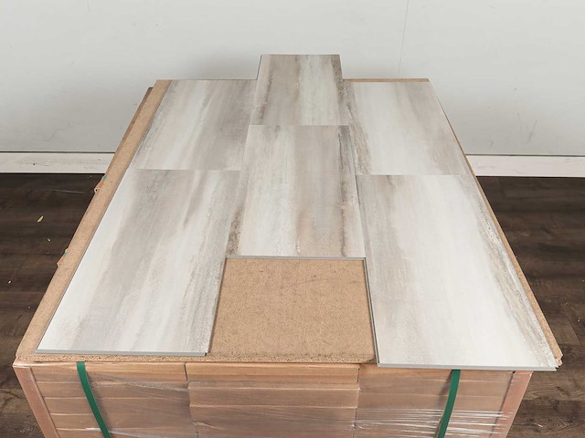 73 m2 pvc click tegel met xps onderlaag - 610 x 305 x 4,4 mm - afbeelding 2 van  2