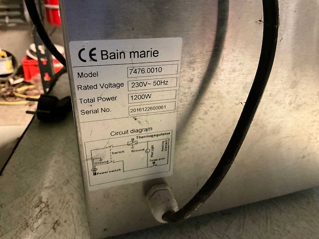 7476.0010 1/1 gn au bain-marie - afbeelding 5 van  5