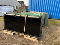 74st glaspanelen 10mm gehard veiligheidsglas inclusief glasprofiel + wieltjes - afbeelding 6 van  12