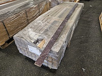 75 meter mdf luxe muur plinten 2500 x 78 x 16 mm - afbeelding 1 van  2