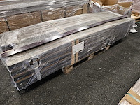 75 meter mdf luxe muur plinten 2500 x 78 x 16 mm - afbeelding 2 van  2