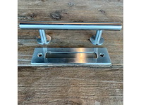 (75x) set hand,- en komgreep - rvs 300 mm - afbeelding 1 van  2