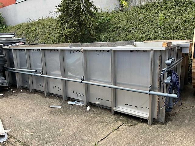 7.5x3.5m inbouwzwembad - afbeelding 1 van  16