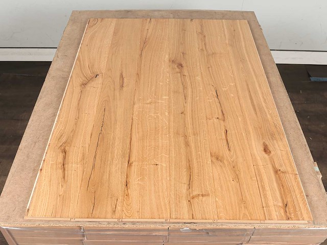 77 m2 parket eiken mutliplank - 1092 x 130 x 14 mm - afbeelding 3 van  4
