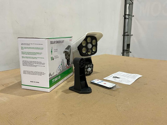 77 smd led - solar bewegingssensor - afbeelding 2 van  5