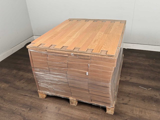78 m2 parket eiken multiplank - 500 x 68 x 9,3 mm - afbeelding 1 van  1