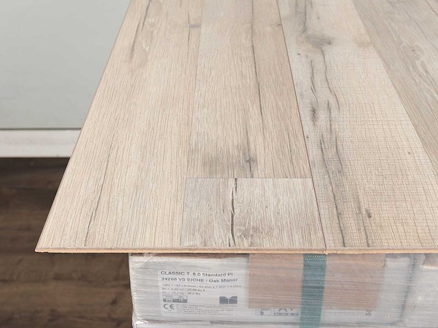 79 m2 laminaat plank - 1383 x 193 x 8 mm - afbeelding 2 van  4