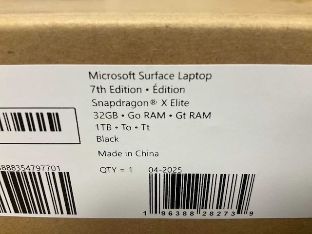 7th edition- edition snapdragon microsoft surface laptop - afbeelding 2 van  3