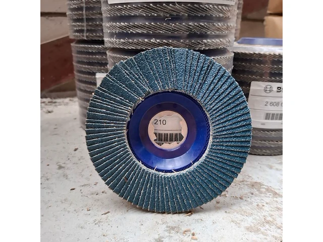 7x 10 stuks lamellenschijf bosch, 125x22,23mm | 60 - afbeelding 2 van  3