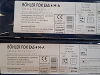 7x 2,1 kilo laselektrode bohler, fox eas 4m-a - afbeelding 2 van  5