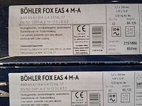 7x 2,1 kilo laselektrode bohler, fox eas 4m-a - afbeelding 4 van  5