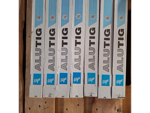 7x 2.5 kilo laselektrode elga, alutig mg 5 - afbeelding 1 van  5