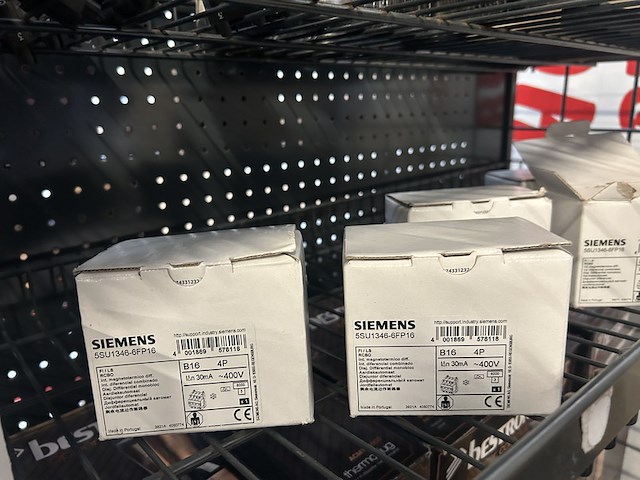 7x aardlekautomaat 16a 30ma b-kar 3p+n siemens, 5su13466fp16 - afbeelding 5 van  7