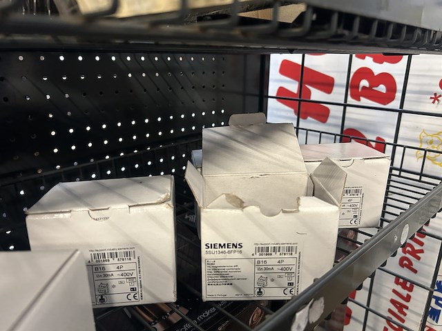 7x aardlekautomaat 16a 30ma b-kar 3p+n siemens, 5su13466fp16 - afbeelding 6 van  7