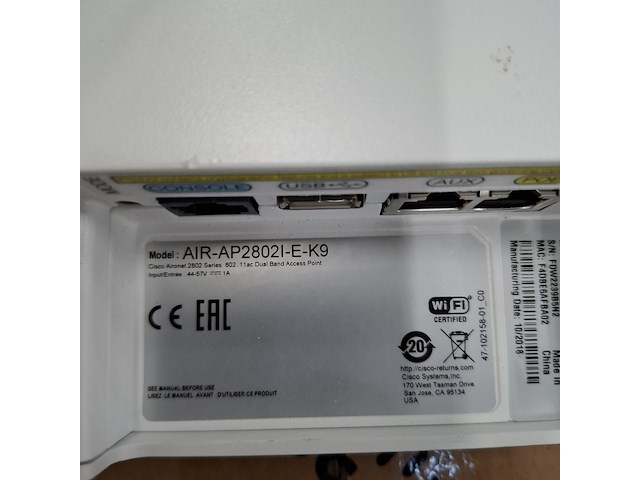 7x access point cisco, air ap2802i-e-k9 - afbeelding 6 van  9