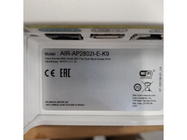 7x access point cisco, air ap2802i-e-k9 - afbeelding 7 van  9
