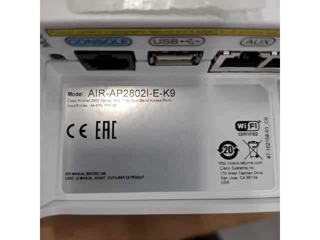 7x access point cisco, air ap2802i-e-k9 - afbeelding 8 van  9