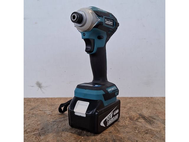 7x accu schroefmachine - 171, brushless, blauw - afbeelding 3 van  10