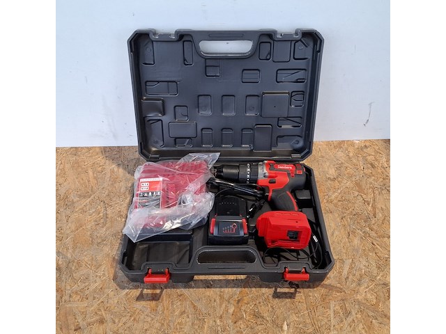 7x accu schroefmachine 13mm, rood - afbeelding 11 van  11