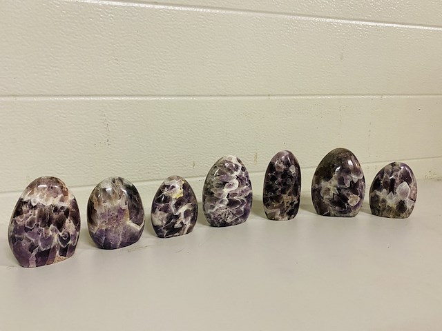 7x amethist vrije vorm - afbeelding 1 van  7