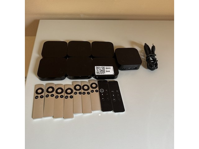 7x apple tv, a1842 en a1427, zwart - afbeelding 1 van  1