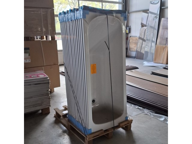 7x bad, allibert, wit - afbeelding 1 van  4