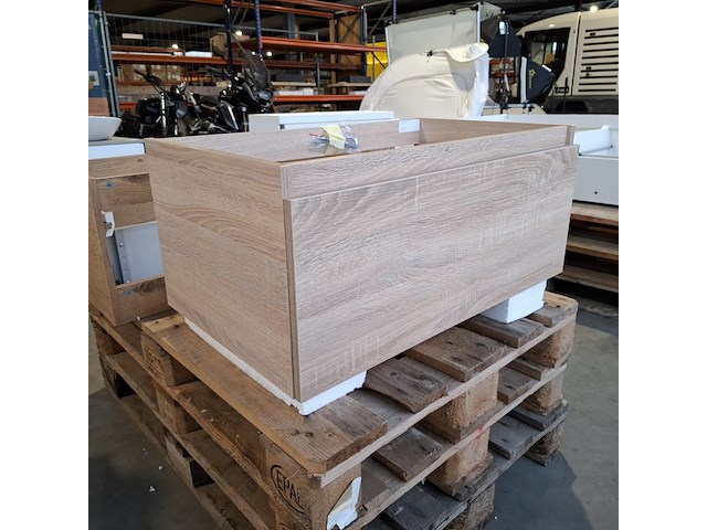 7x badmeubel dekker, lanesto, beach oak - afbeelding 1 van  7