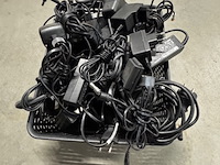 7x bak met diverse bekabeling en adapters - afbeelding 6 van  10