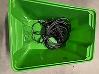 7x bak met diverse bekabeling en adapters - afbeelding 8 van  10