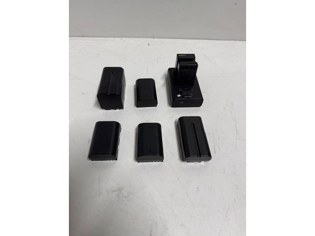 7x batterij voor camera - afbeelding 1 van  8