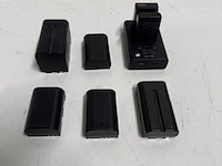 7x batterij voor camera - afbeelding 1 van  8