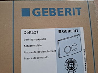 7x bedieningspaneel geberit - afbeelding 7 van  9
