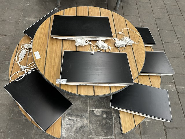 7x beeldscherm, lg, 24mp88hv-s - afbeelding 1 van  6