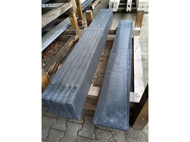 7x betonplaat antraciet, berton - afbeelding 1 van  3