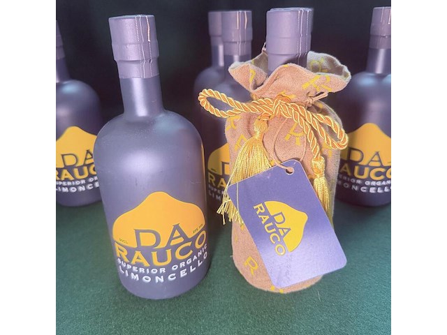 7x biologische limoncello 0.5l da raucho - afbeelding 2 van  3
