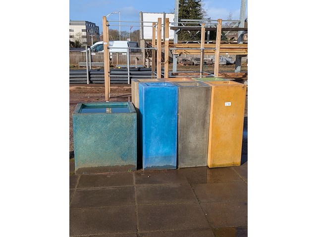 7x bloembak - afbeelding 1 van  8