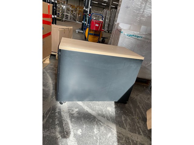 7x bureau kasten klein, zwart - afbeelding 2 van  3