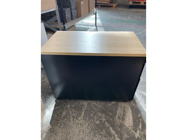 7x bureau kasten klein, zwart - afbeelding 3 van  3