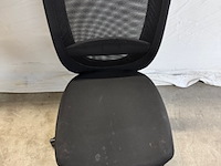 7x bureaustoel ikea, flintan, zwart - afbeelding 2 van  6