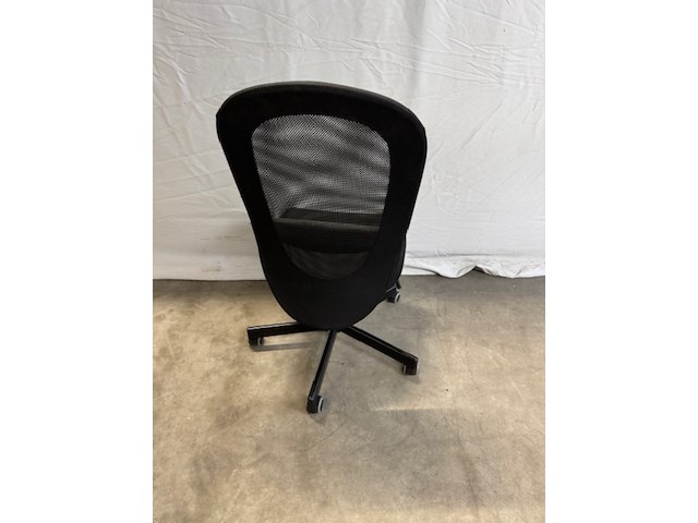 7x bureaustoel ikea, flintan, zwart - afbeelding 3 van  6