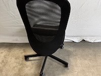 7x bureaustoel ikea, flintan, zwart - afbeelding 3 van  6