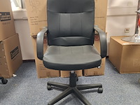 7x bureaustoel zwart - afbeelding 1 van  5