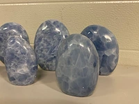 7x calciet blauw vrije vorm - afbeelding 4 van  6
